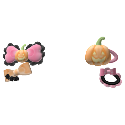. ‿ ♡ spooky halloween pumpkin kitty clips ! Roblox item
