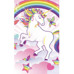 The sparkling rainbow unicorns