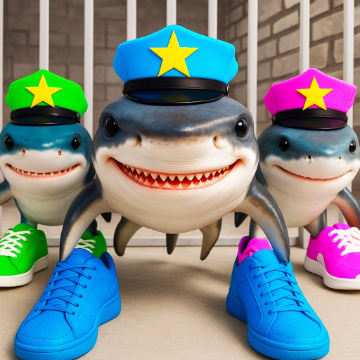 TRALALERO BRAINROTS FAMILY PRISON RUN ESCAPE! Obby official Roblox game thumbnail