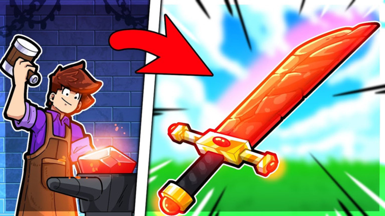 [UGC 🍀🍀🍀] Weapon Forge Simulator screenshot 1