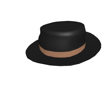 Black Designer Fedora
