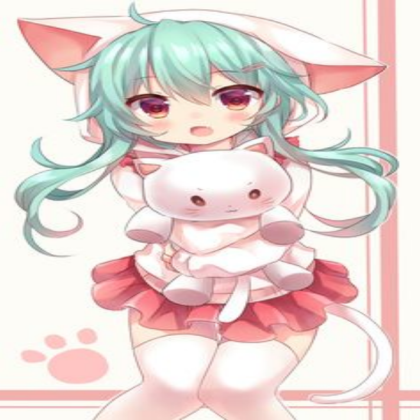 KAWAII CAT GIRL Roblox decal