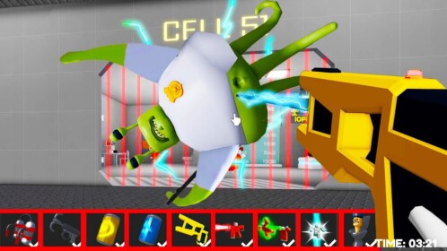 [WITH POWER!] POLICE ALIEN ESCAPE PRISON!