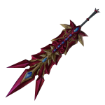 Cursed Omen Sword: Deep Red