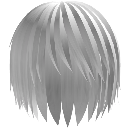 white long messy moe vkei hair