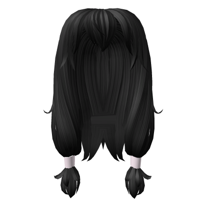 Cute Black Hair Roblox item