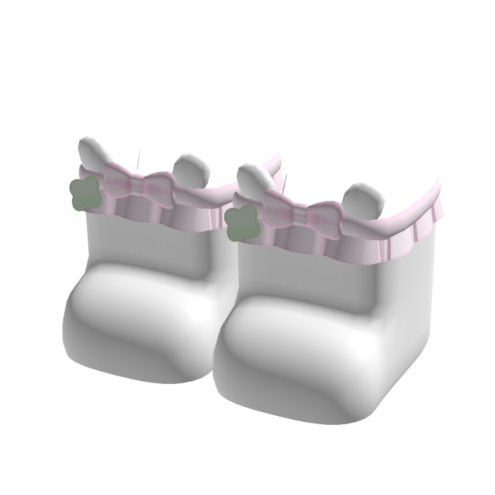 ♡ : cute ruffled clover chiikawa socks