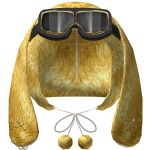Pierced Bunny Beanie w/ Goggles (LIMITED)