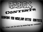 Roblox Contests