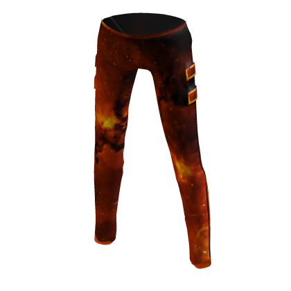 Orange Exotic Pants