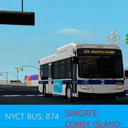 NYCT: B74 Bus icon