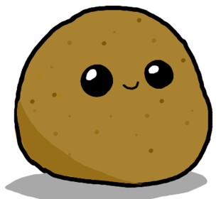 stare at a potato