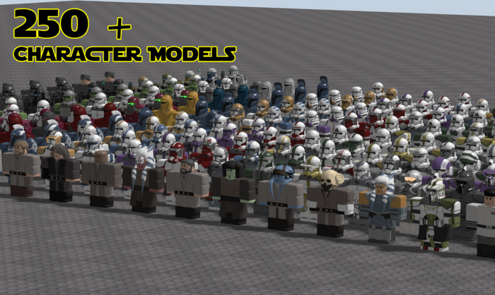 Star Wars Character Pack [ 250+ ] preview 1