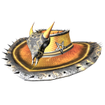 Immortal Outaw Hat: Gold Harvester