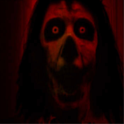 Scary red face Roblox decal