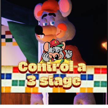 Control a Chuck E. Cheese 3 stage in a Showroom