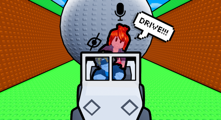 my driver is blind [2 Player Obby] screenshot 6