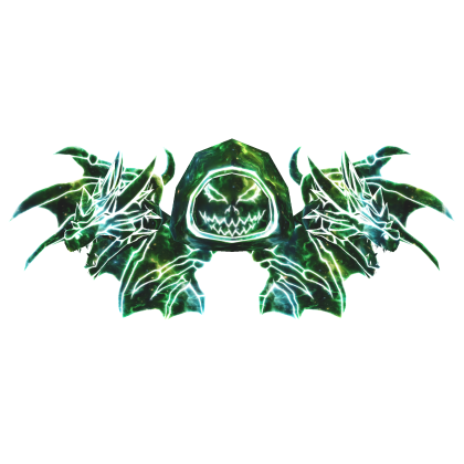 Cartoony Galaxy Hood Dragon Wings Aura Combo (✔)