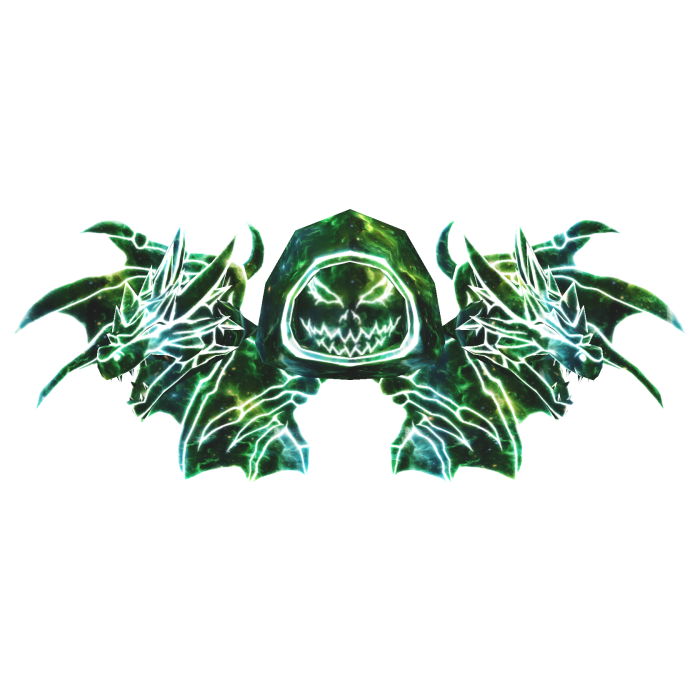 Cartoony Galaxy Hood Dragon Wings Aura Combo (✔)