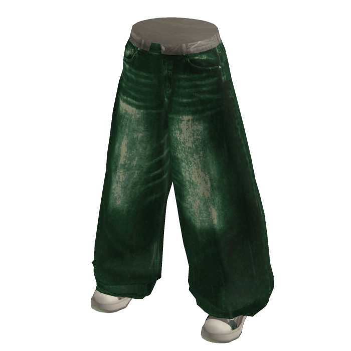 Green Wash Jeans