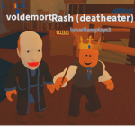 Voldemort and his Death Eaters.