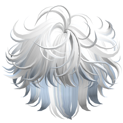 Wispy Spikey Boy Swirls White&Blue