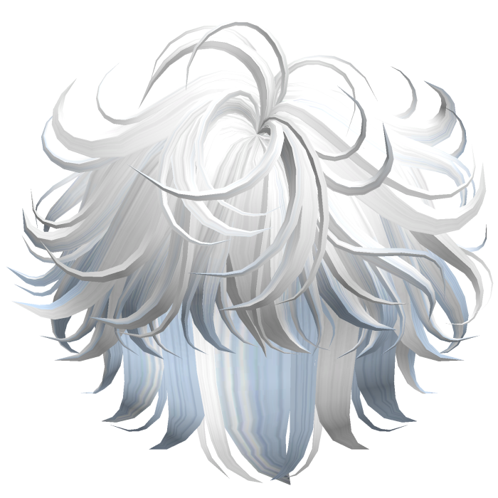 Wispy Spikey Boy Swirls White&Blue