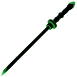 The Great Katana (Green Outlines)