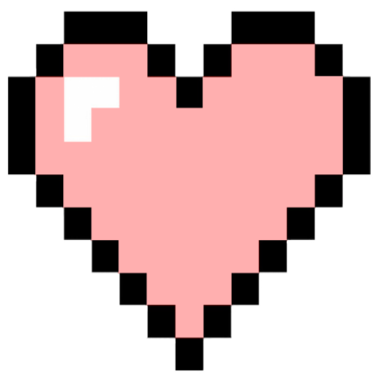 pink heart Roblox decal