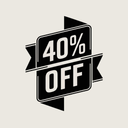 40%