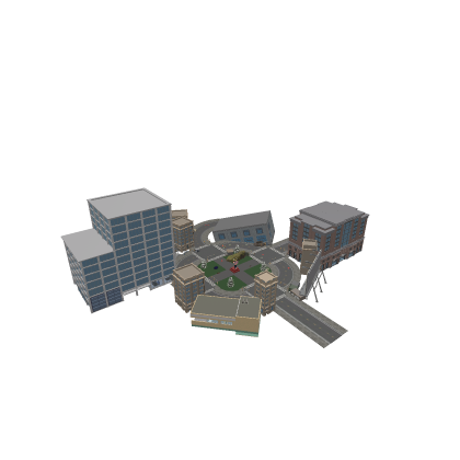 Insane Zombie Apocalypse Middle City 