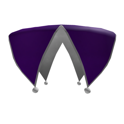 🎭 Jester's Collar - Purple & Silver [2.0]