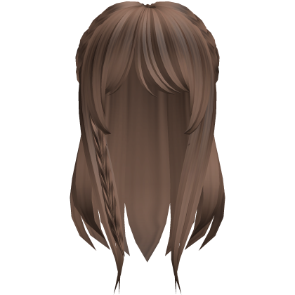 sweet long moe hair in brown