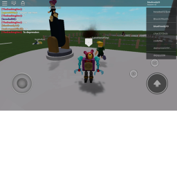 Blue Freddy roblox fan group's racing game