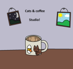 Cat and coffee studios