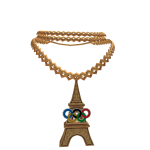 Eiffel Tower Necklace - Olympic Edition 