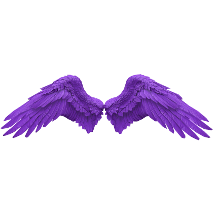 Purple Angel Wings