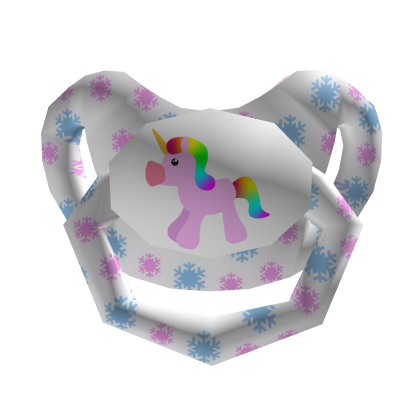 Unicorn Pacifier Roblox catalog item