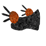 Black and orange sparkle valk