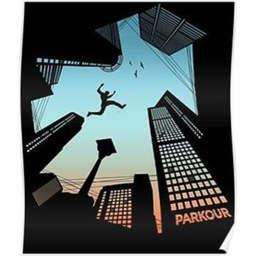 The colorful parkour