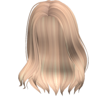 Hair Blonde Roblox decal