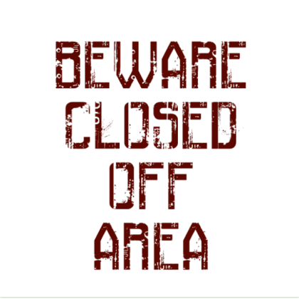 graffiti::BEWARE OF blah blah blah Roblox decal