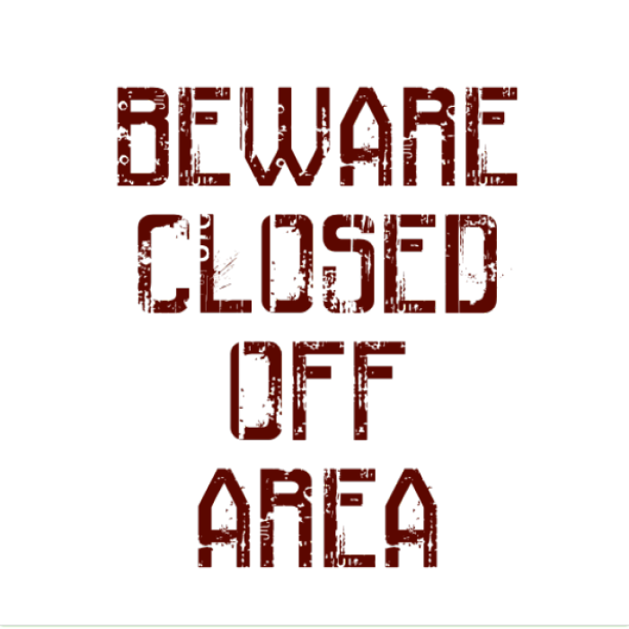 graffiti::BEWARE OF blah blah blah Roblox decal