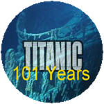 Titanic 101st Anniversary Badge