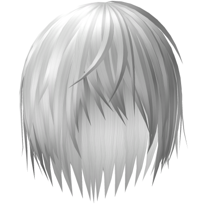 white emo hair 30.