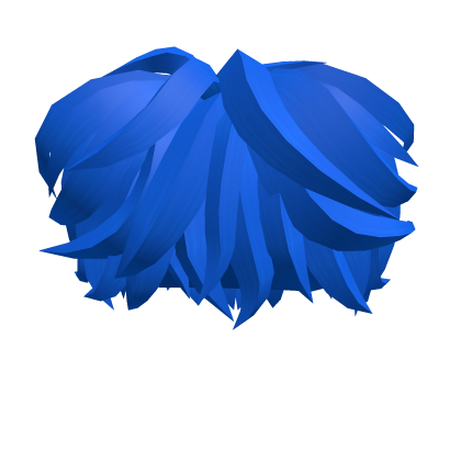 Roblox Item Messy Blue Boy Hair