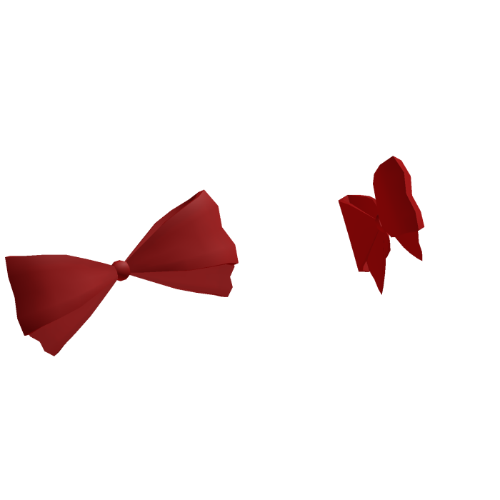 cute bows in red