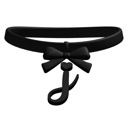 ୨ৎ ︵ j initial collar ღ ˚ . Roblox item