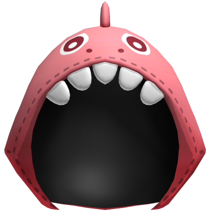 Red Kawaii Dino Plush Hood Roblox item
