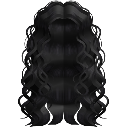 Chic Morning Black Curly Hair Roblox item